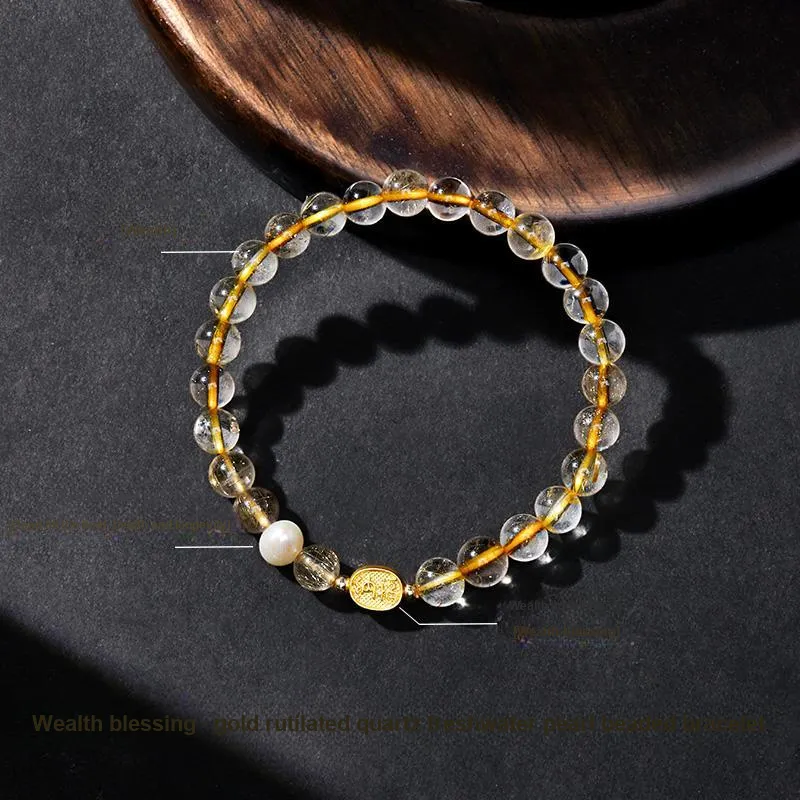 Taste The Color Pearl Bracelets Women's-13