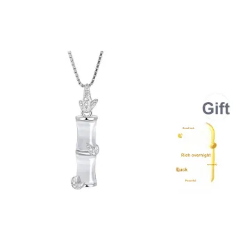 CHAOHONGJI Natural Chalcedony Necklaces Women's