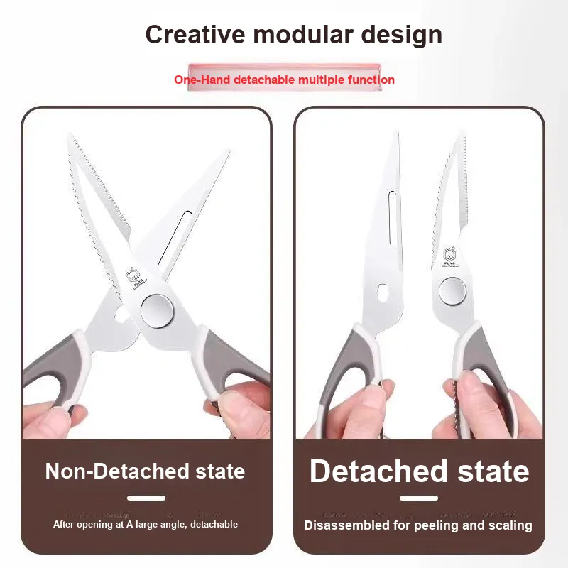 CHUANGMUGONGFANG Household Scissors-3