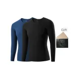 2 Pack Top (Elegant Black+Deep Dusk Blue) Dralon Thermal/Antibacterial Soft