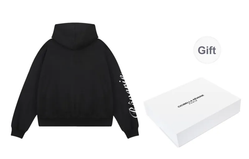 Cicibella Sweatshirt Unisex Black-1
