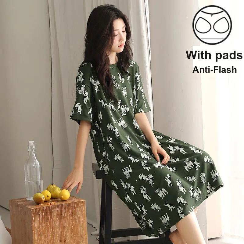 GOSO Nightgown Women's Army Green-3