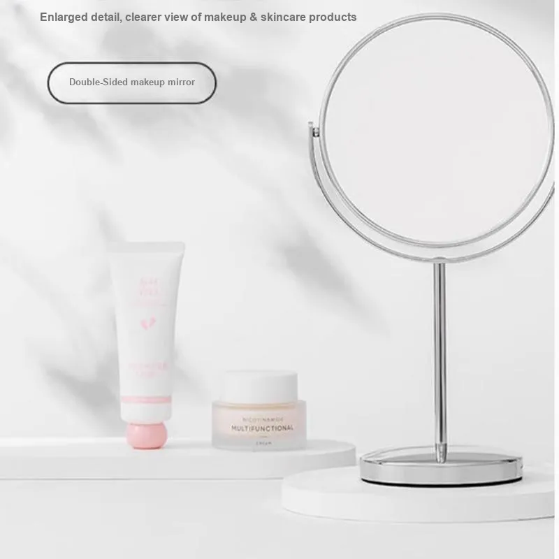 MINISO Double Sided Portable Make Up Mirrors Portable-1