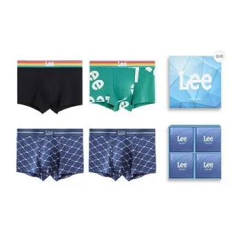 Lee Prism Color Two Underwear Gift Box Men's 4 Pack