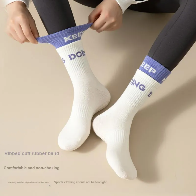 Top Melon Mid Calf Socks Women's Combo Set-5