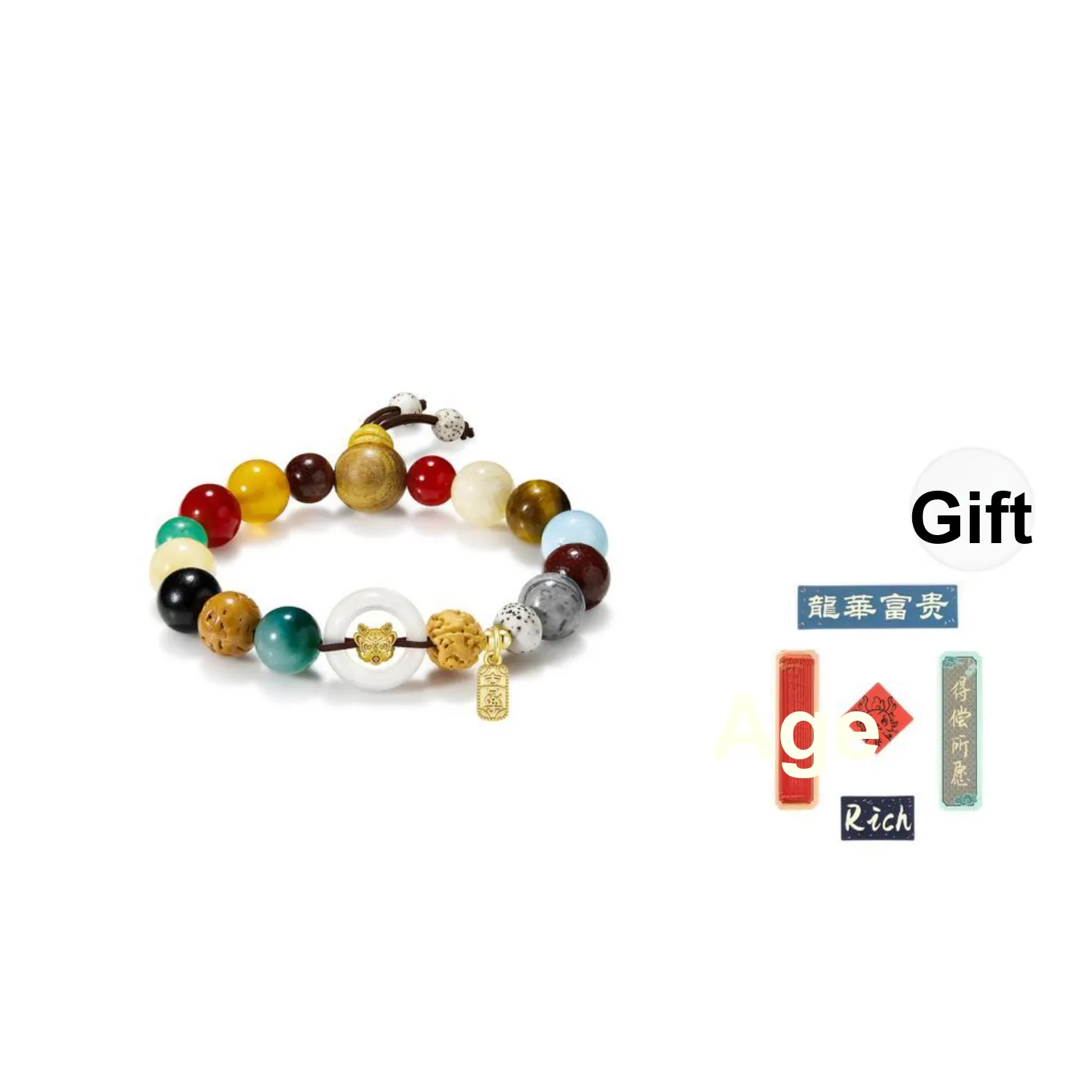 COLIMIDA Artificial Gemstone Bracelets Unisex