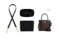 Coach Cally 17 Black Shoulder Strap 65cm+Black Nylon Liner 14.5cm