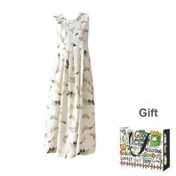 ZVJH Sleeveless Dresses Women's