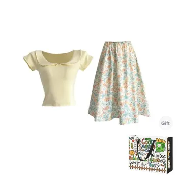 BVODE Two Piece Skirt Sets Women's