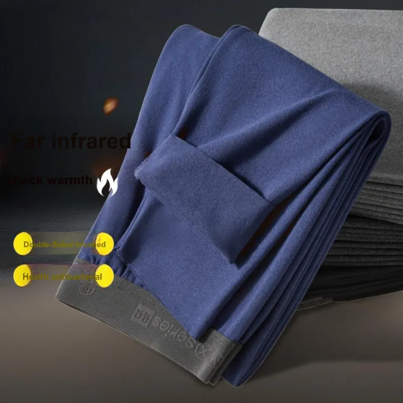 H YXIANG Men Thermal Pants-7