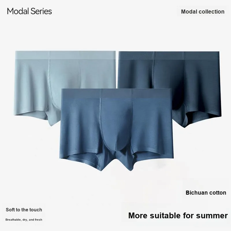 Qiao Ni Tong Underpants Men's 3 Pack-2