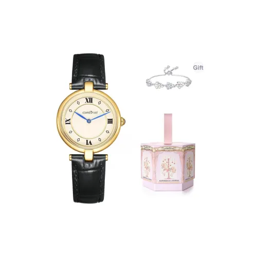 COMLORVEI Кварцевый Movement Женские Часы 30MM*30MM*8mm Золотой