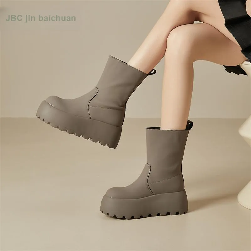 Jin Baichuan Ankle Boots Women's-22