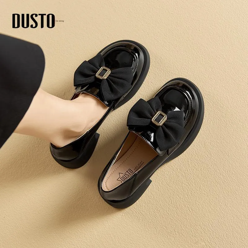 DUSTO Loafers Women's Black-4
