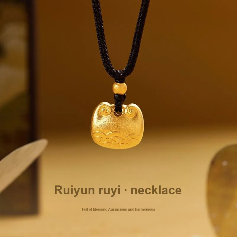 JITAIXIANG S999 Fine Silver Necklaces Women's-1