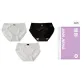 [3 Pack]Light Blue+Black+White