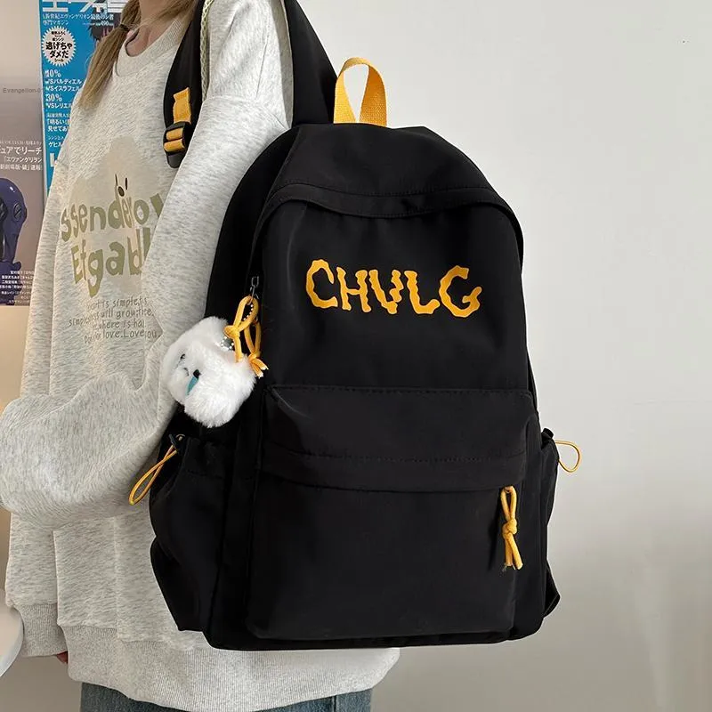 LEXI Polyester Backpack Regular Unisex Multicolor-8