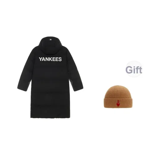 MLB Preppy Style Collection New York Yankees FW24 Down Jacket Knitted Hat Unisex Black MLB Preppy Style Collection New York Yankees FW24 Пуховик Вязаная шапка Унисекс Черный