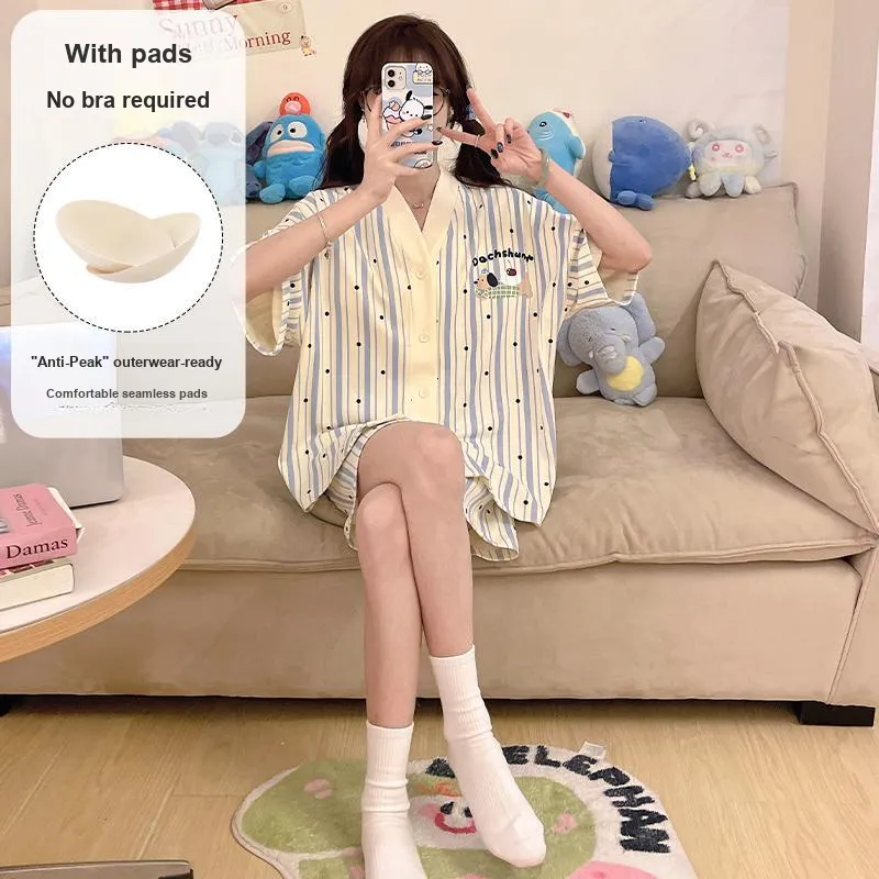 JINXU Women's Pajama Sets-2