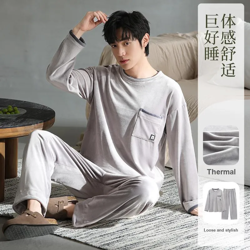 DanceBees Pajama Set Men's Standard Color-1