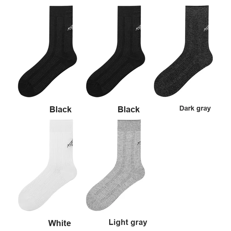 H YXIANG Mid Calf Socks Women's Combo Set-19