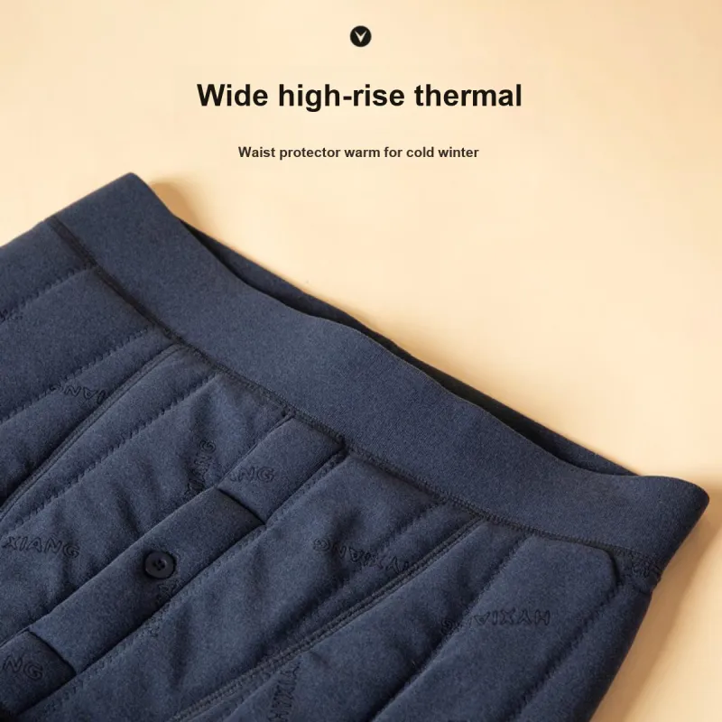 H YXIANG Men Thermal Pants-4