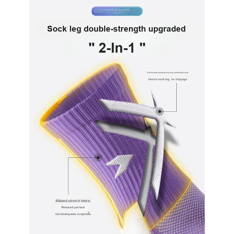 LUOLIAN Basketball Socks Unisex-1