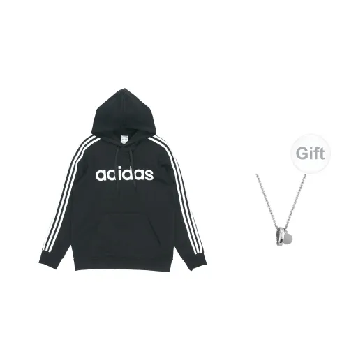 Adidas Sweatshirts Unisex Black Includes Necklaces