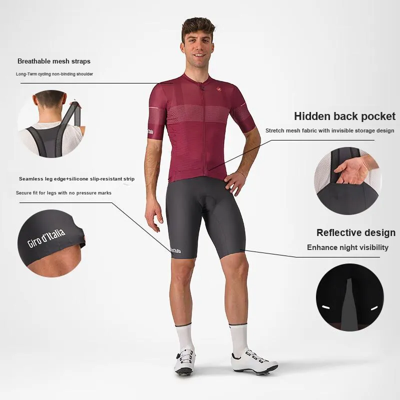 CASTELLI Cycling Pants Men's 030 Dark Gray-3