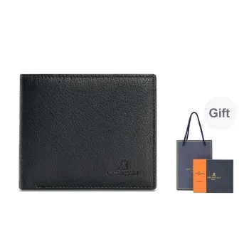 MEXICAN Sheepskin Wallet Regular Men's Black