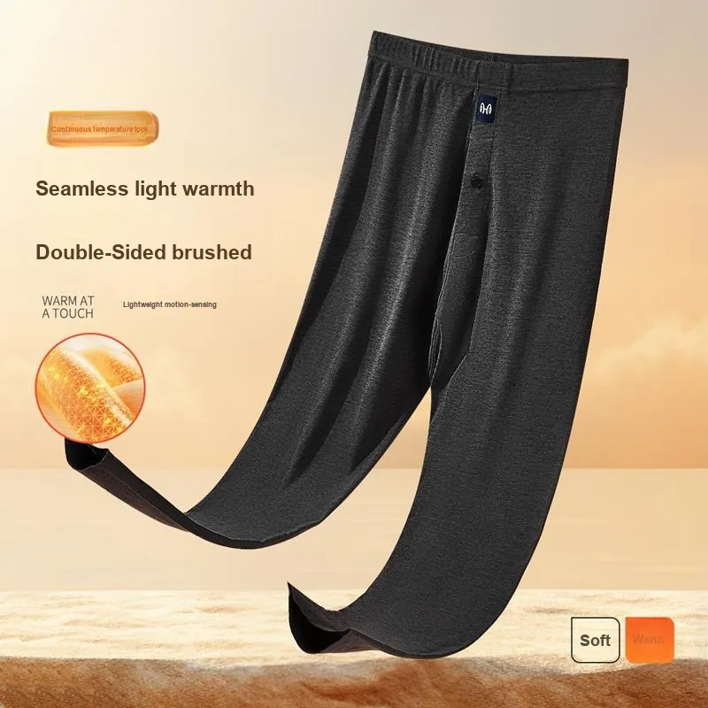 H YXIANG Men Thermal Pants-7
