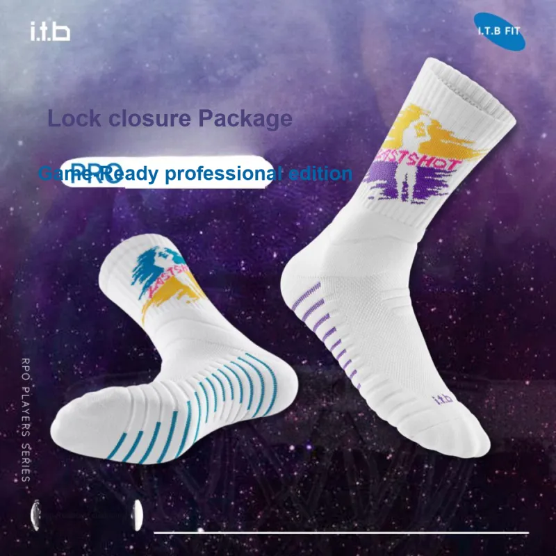 I.t.b Basketball Socks Men's 4 Pack-3