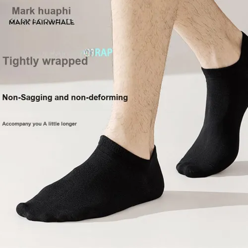 FAIRWHALE Ankle Socks Unisex Box 5 Pack