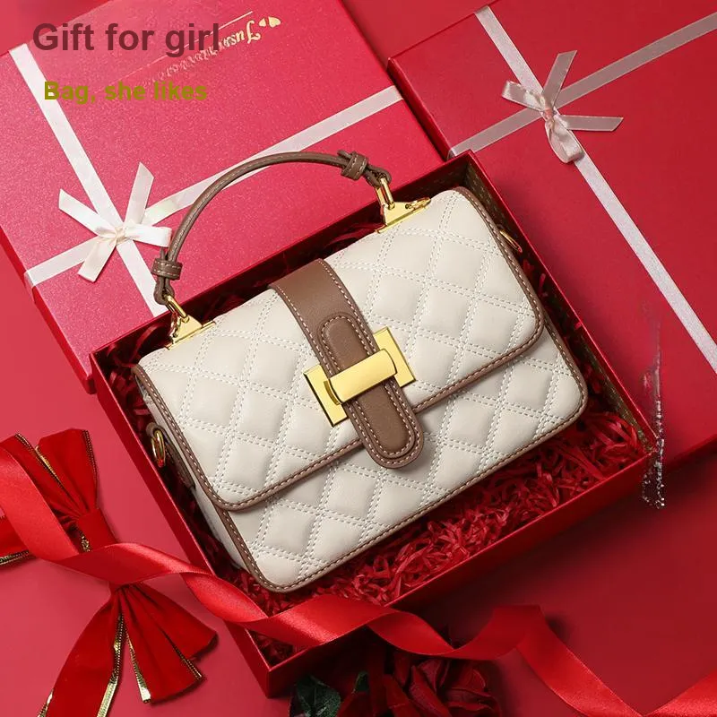 VINEY Cow Leather Handbag Crossbody Bag Shoulder Bag Small Size Women's Ecru-3
