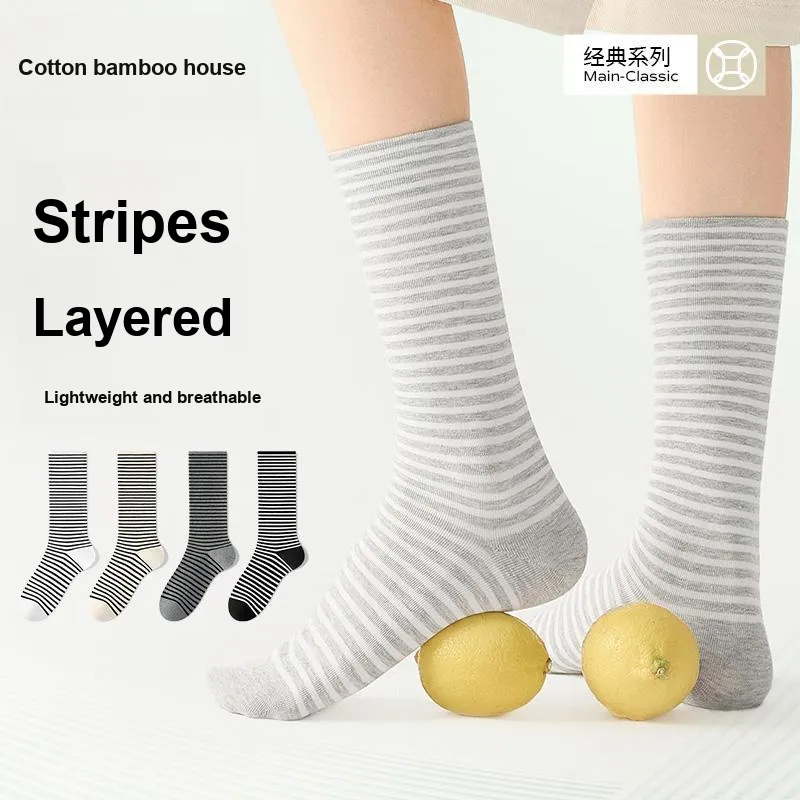 B&C.Room Knee High Socks Women's 3 Pack-1