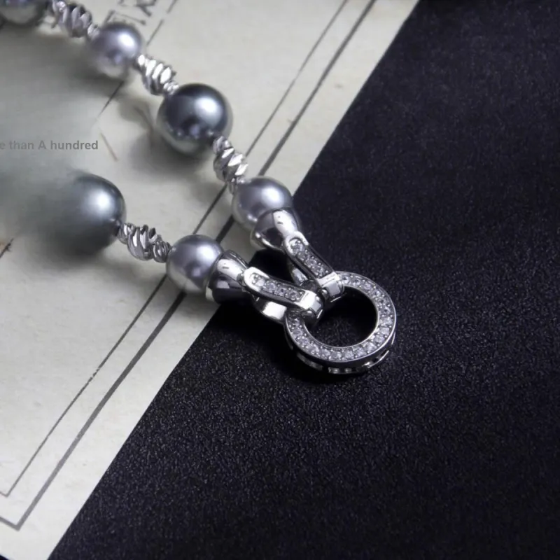 MEOBURLIY Faux Pearl Bracelets Women's-4