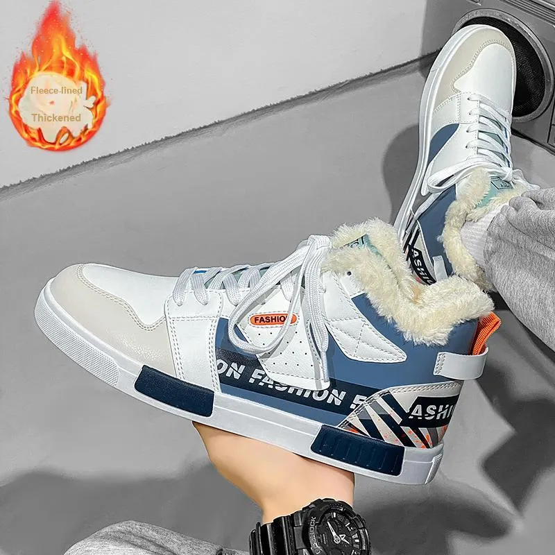 PLAY COBBLER High-Top Skateboard Shoes Unisex-23