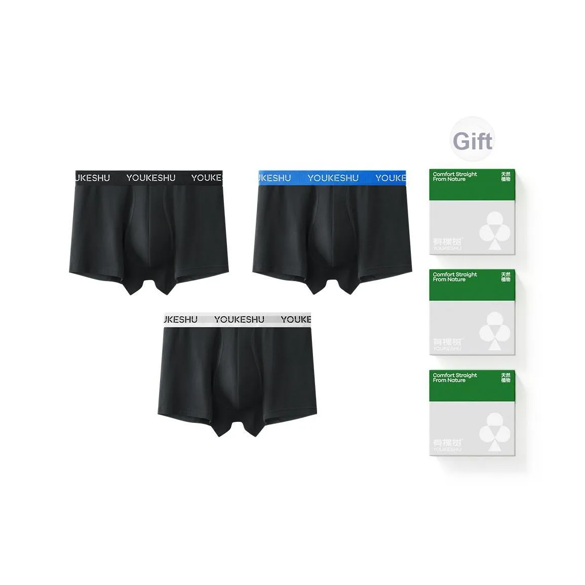 YOUKESHU Мужские боксер-шорты