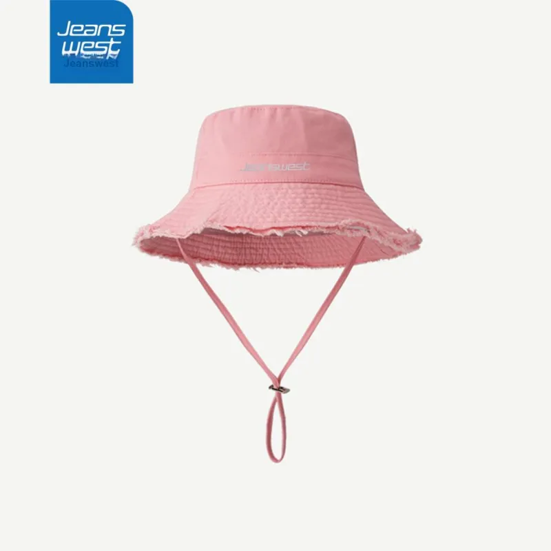 JEANSWEST Cotton Bucket Hats Unisex-1