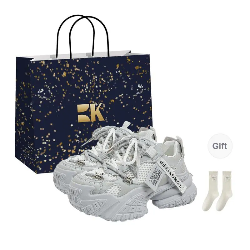 Boldi Kuki Slip Resistant Low Top Chunky Sneakers Women's-0
