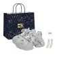 Gray (Shopping Bag-Comes with Socks)