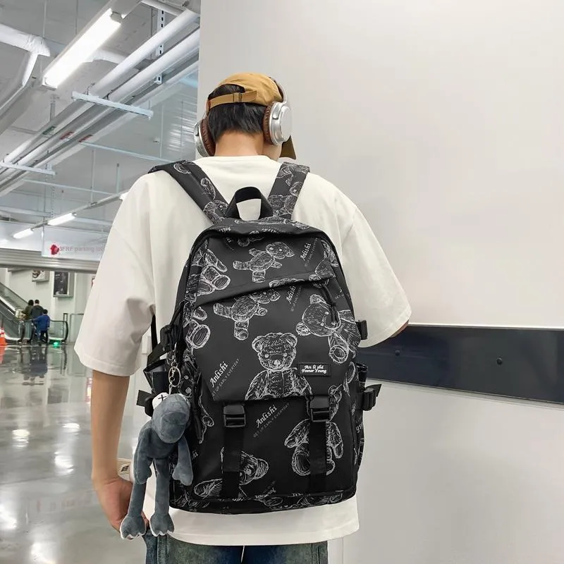Alcohol dragon Backpacks-17