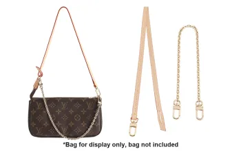 Luxury Care Artisan Workshop Vegetable Tanned Leather Cow Leather Shoulder Strap Bag Strap Women's Beige