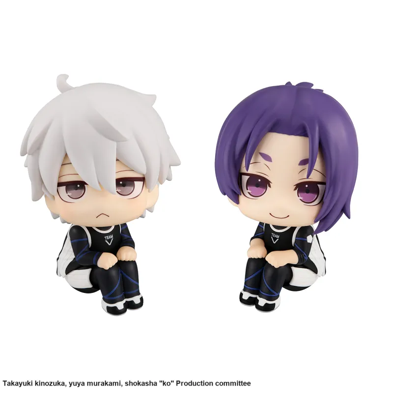 MegaHouse Blue Lock Yumei Lingwang Chibi Figures 10cm-1