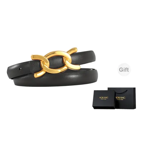 AOKANG Leather Belts Women's