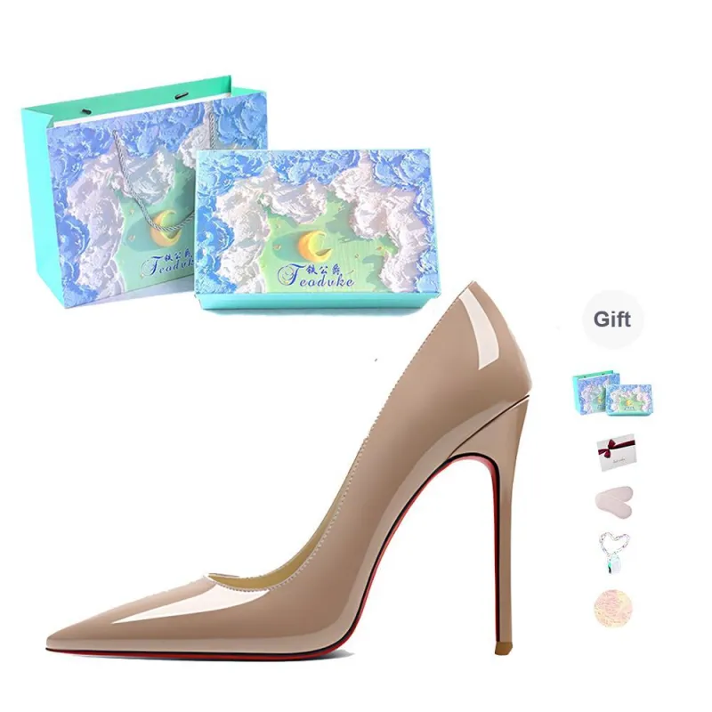 Feo Dvke Slim Heel High Heels 9cm 7cm Women's Gift Box Set-17
