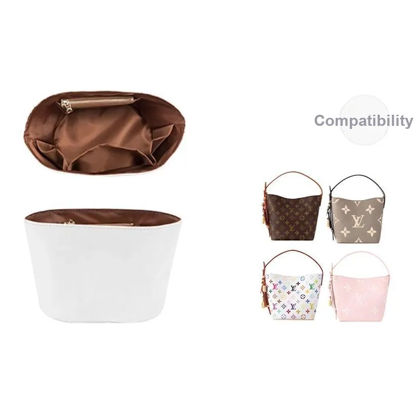 Jingxi Бумага DuPont Сумка Вкладыш Женский Коричневый