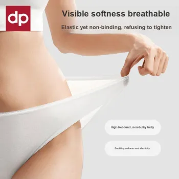 DIPUAI Disposable Underwear Women's Gift Box Set Of 4 White