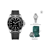 Black Dial-Rubber Strap Style[Limited Wrist Watch Clothing Sets]