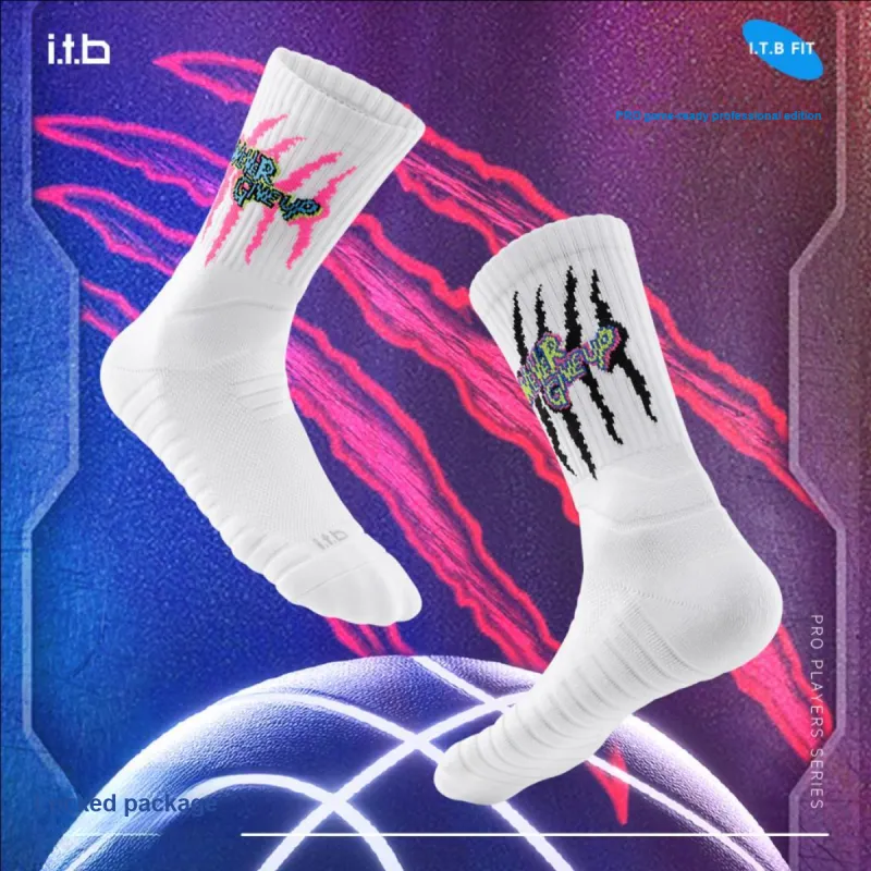 I.t.b Basketball Socks Men's 1 Pack-19